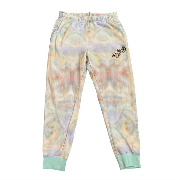 Nike Pants - Nike Sweatpants size Medium pockets cream tye dye